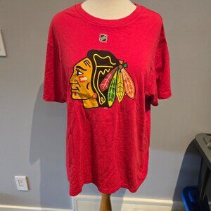Reebok Men’s Chicago Blackhawks Patrick Kane T-Shirt | Size XL | Red